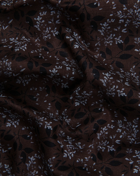 Slub Linen Marrun Printed Shirts for Men