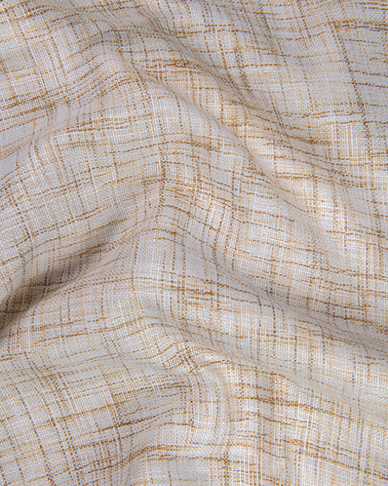 Khadi Cream with Fone Shade Colour Shirts for Men