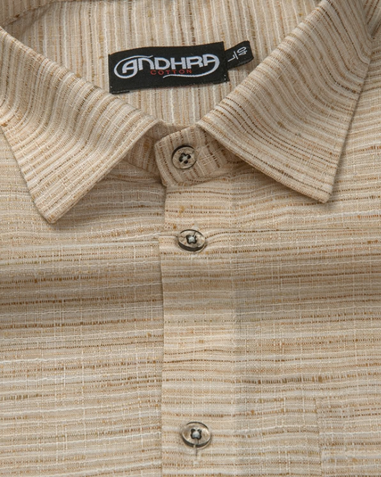 Swadeshi Khadi Fone Colour Shirts for Men