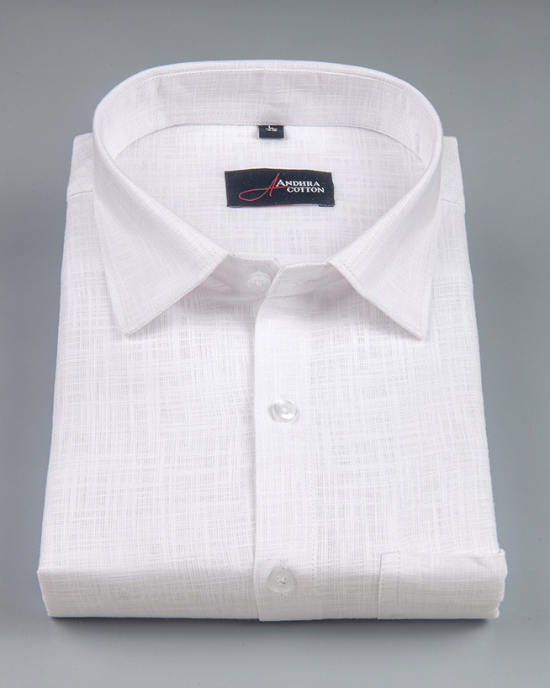 Germany Linen Prime White Shirts for Men