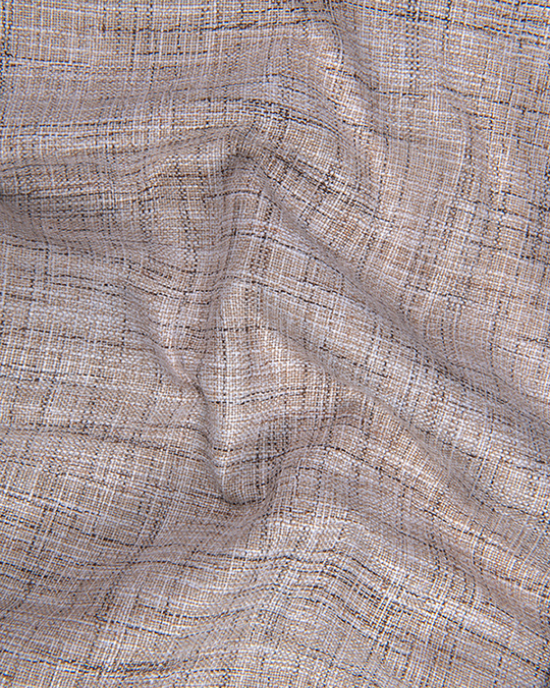 Khadi Light Brown with Maroon Shade Colour Shirts for Men