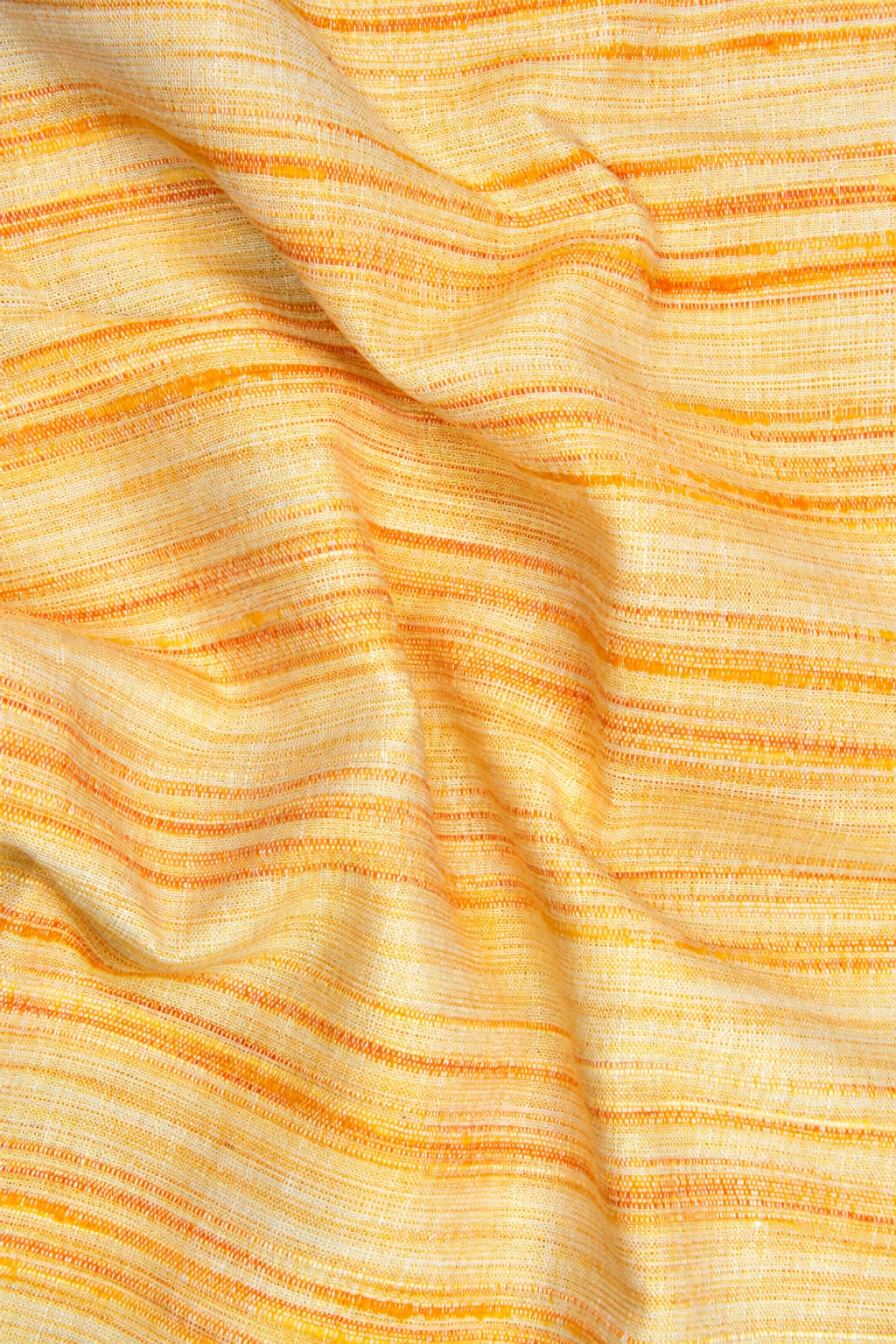 Ethnic Khadi Golden Yellow Colour Shirt for Men