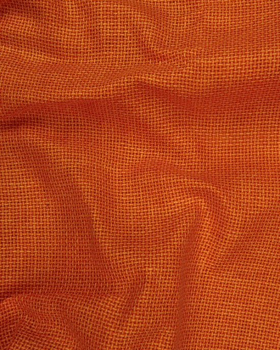 Matty Jute Linen Dark Orange Colour Shirts for Men