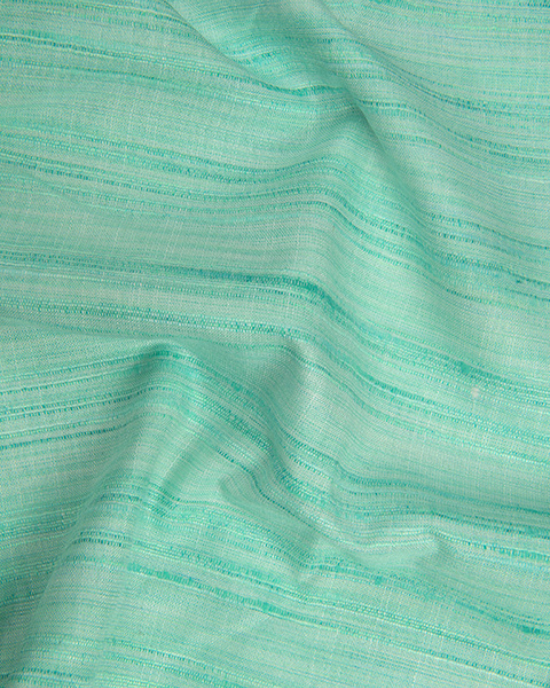 Ethenik Khadi Rama Green Colour Shirt for Men