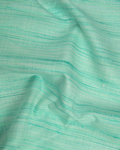 Ethenik Khadi Rama Green Colour Shirt for Men