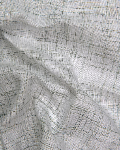 Mofatlal Khadi White with Green Shade Colour Shirts for Men