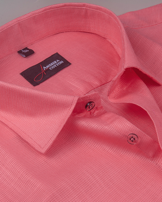 Casa linen pink colour shirts for men