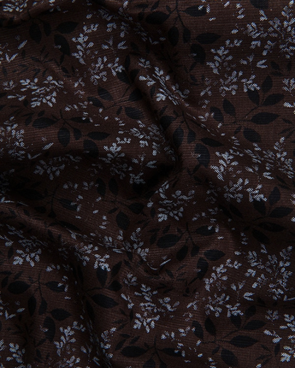 Slub Linen Marrun Printed Shirts for Men