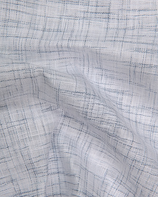 Mofatlal Khadi White with Gray Shade Shirts for Men