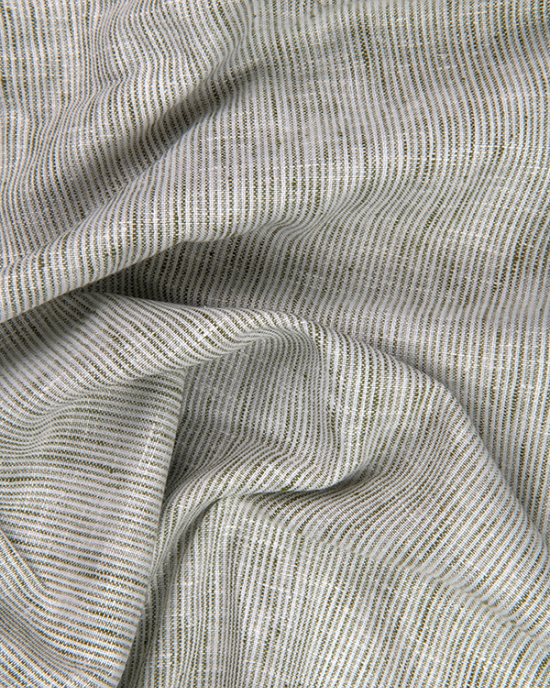Bayview Linen Light Pista Green Colour Shirts For Men