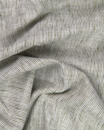Bayview Linen Light Pista Green Colour Shirts For Men