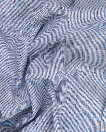 Bayview Linen Blue Colour Shirts For Men