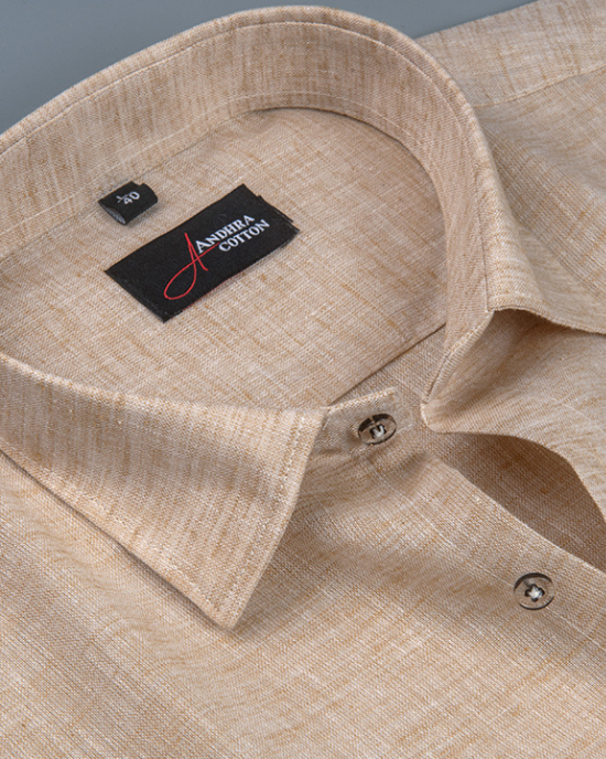 Linen Fone Colour Shirts for Men