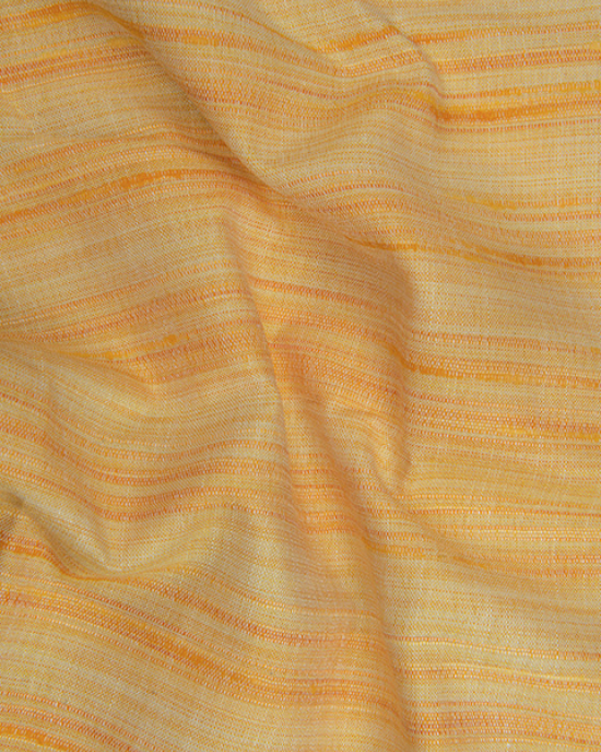 Ethenik Khadi Golden Yellow Colour Shirt for Men