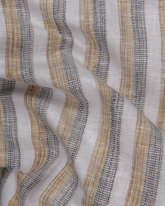 Jute Linen Fone with Grey Patta Shirts for Men