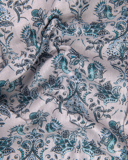 Rusiyano Linen Light Fone With Rama Print Shirts For Men