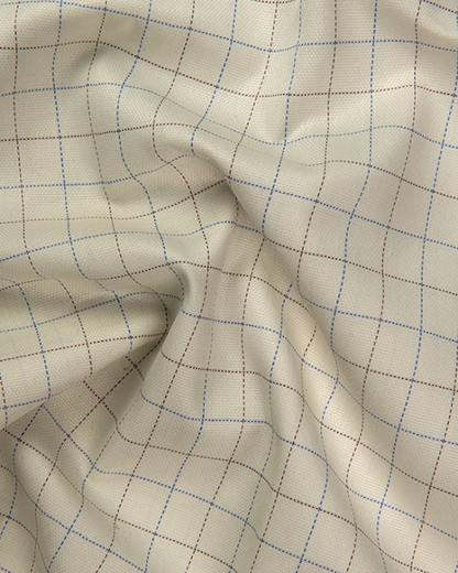 Arvind Mofatlal Fone Colour with Checks Shirts for Men