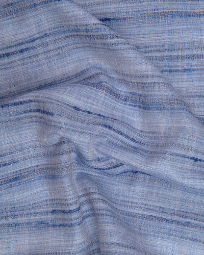 Ethenik Khadi Blue Colour Shirt for Men