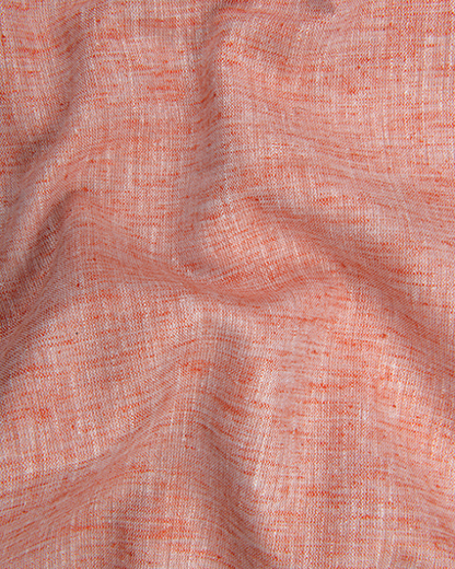 60 Lea Linen Light Orange Colour Shirts for Men