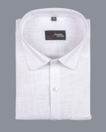 Germany Linen Prime White Shirts for Men