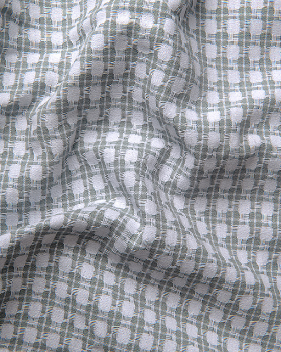 Cotton Checks Pista Green Colour Shirts For Men
