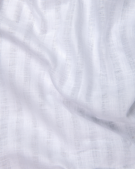 Linen Lining White Colour Shirts for Men