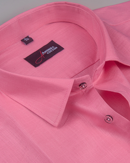 Bristol Linen Pink Colour Shirts for Men