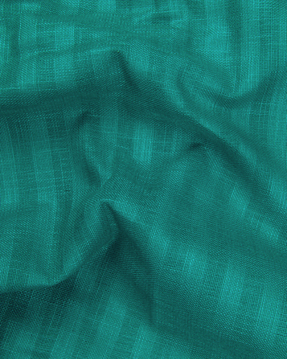 Linen lining rama green colour shirts for men