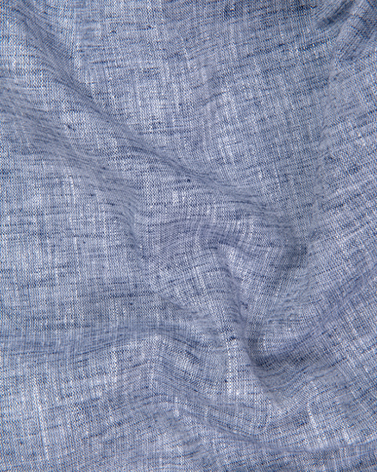 Linen Neavy Blue Colour Shirts for Men
