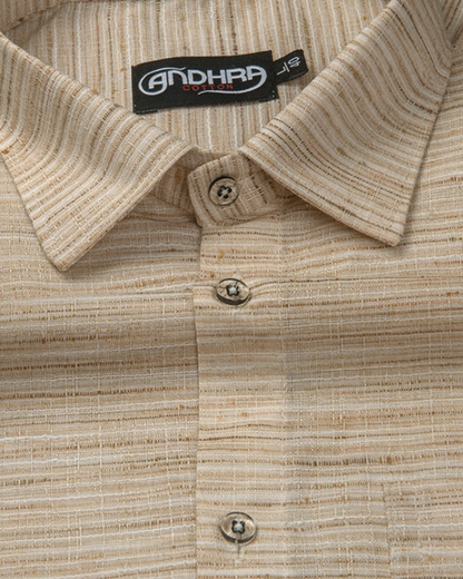 Swadeshi Khadi Fone Colour Shirts for Men
