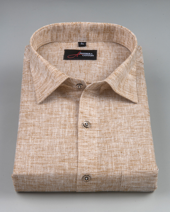 Linen Dark Fone Colour Shirts for Men