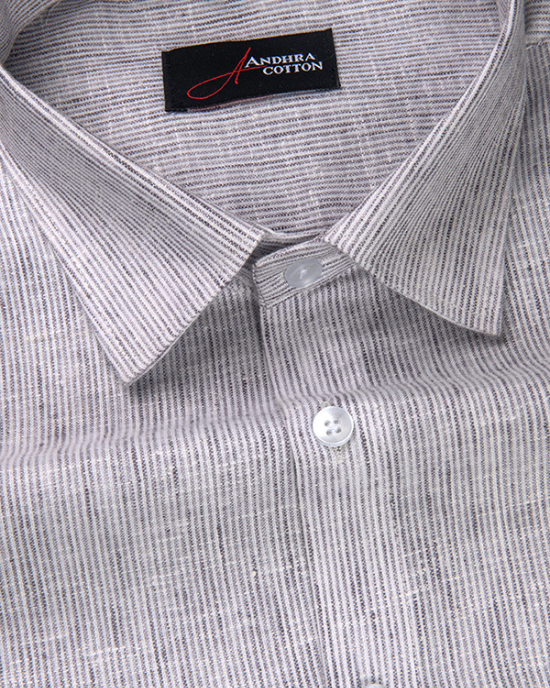 Bayview Linen Light Velvet Colour Shirts For Men