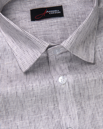 Bayview Linen Light Velvet Colour Shirts For Men