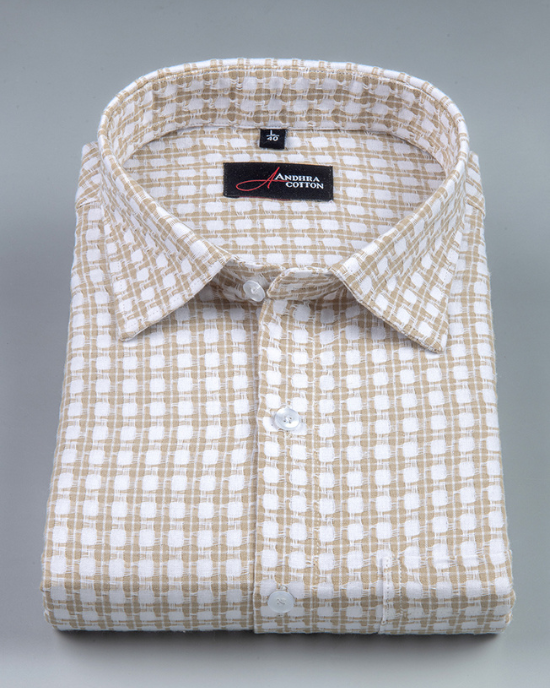 Cotton Checks Fone Colour Shirts For Men