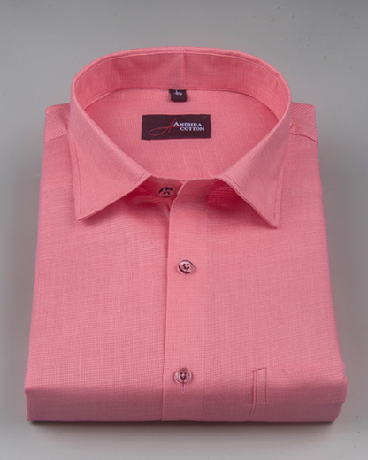 Casa linen pink colour shirts for men