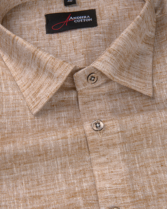 Linen Dark Fone Colour Shirts for Men