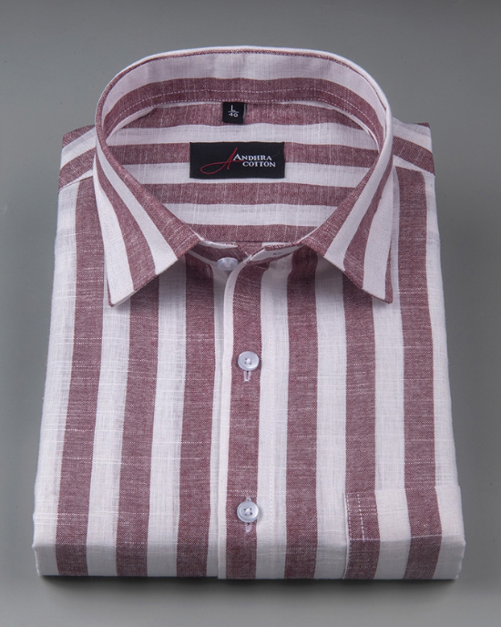 Oxford White with Marrun Patta Shirts for Men