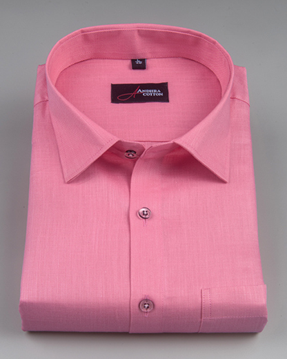 Bristol Linen Pink Colour Shirts for Men