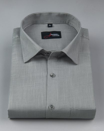 Casa linen gray colour shirts for men