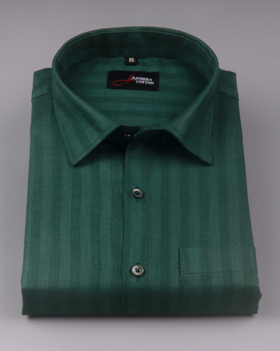 Linen lining Green Colour Shirts for Men