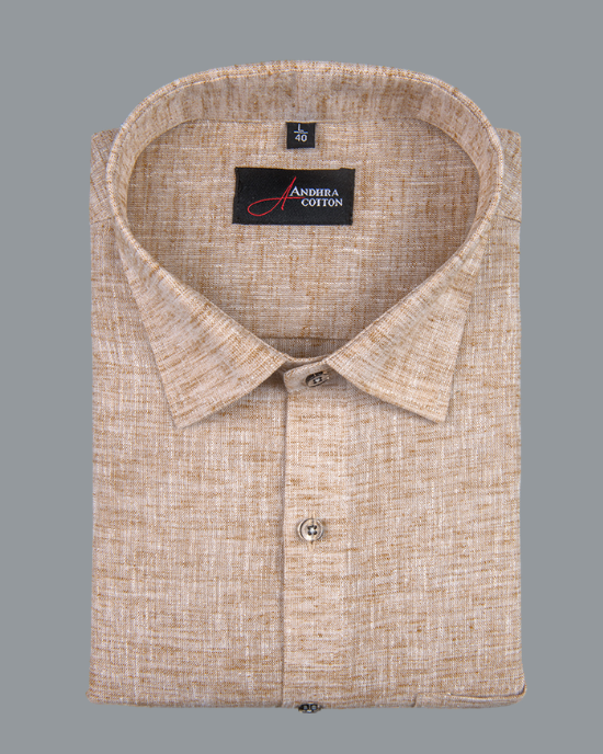 Linen Dark Fone Colour Shirts for Men