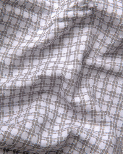 Cotton Checks Gray Colour Shirts For Men