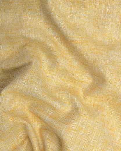 60 Lea Linen Golden Yellow Colour Shirts for Men