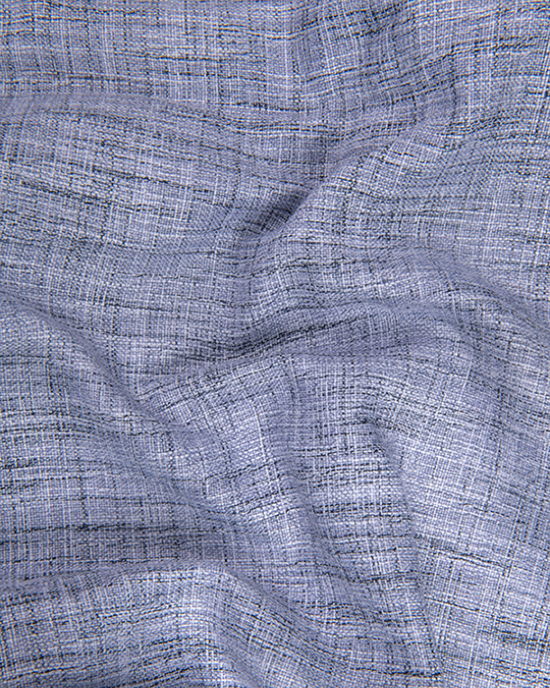 Khadi Blue with Black Shade Colour Shirts for Men