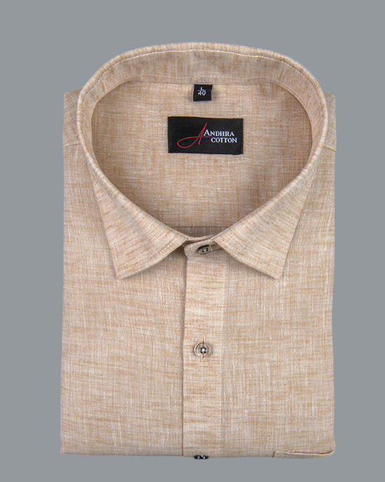 Linen Fone Colour Shirts for Men
