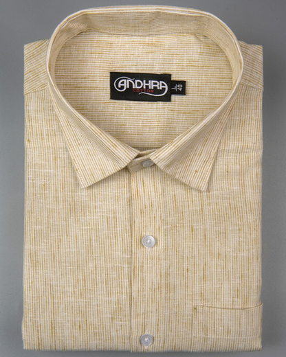 Bayview Linen Dark Fone Colour Shirts for Men