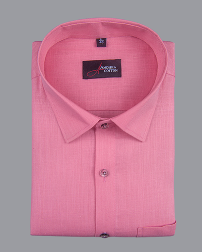 Bristol Linen Pink Colour Shirts for Men