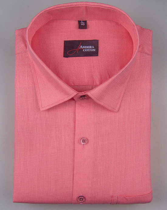 Casa linen pink colour shirts for men