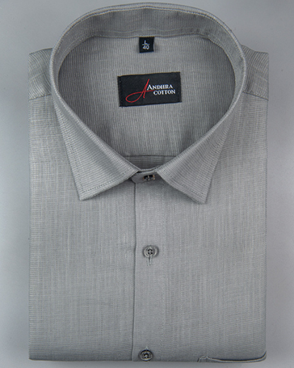 Casa linen gray colour shirts for men