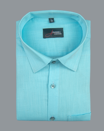 Bristol Linen Sky Blue Colour Shirts for Men
